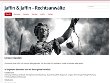 Tablet Screenshot of jaffin.de